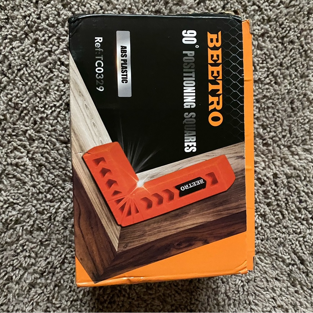BEETRO L-type, Plastic Positioning Squares, 90 Degree Right Angle